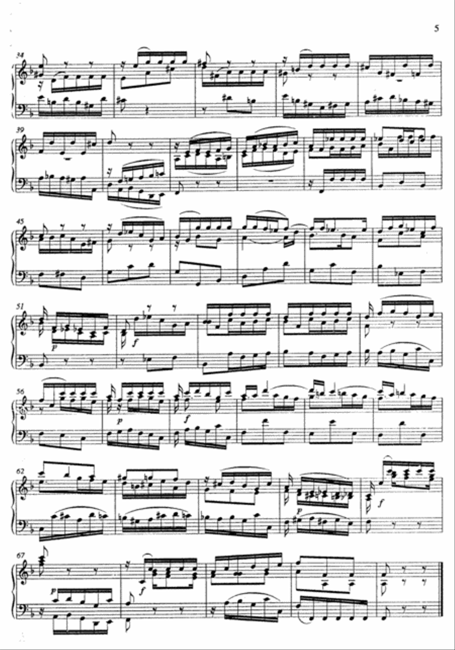 Amadeus-Suite for organ Organ Solo scores gallery preview page 5
