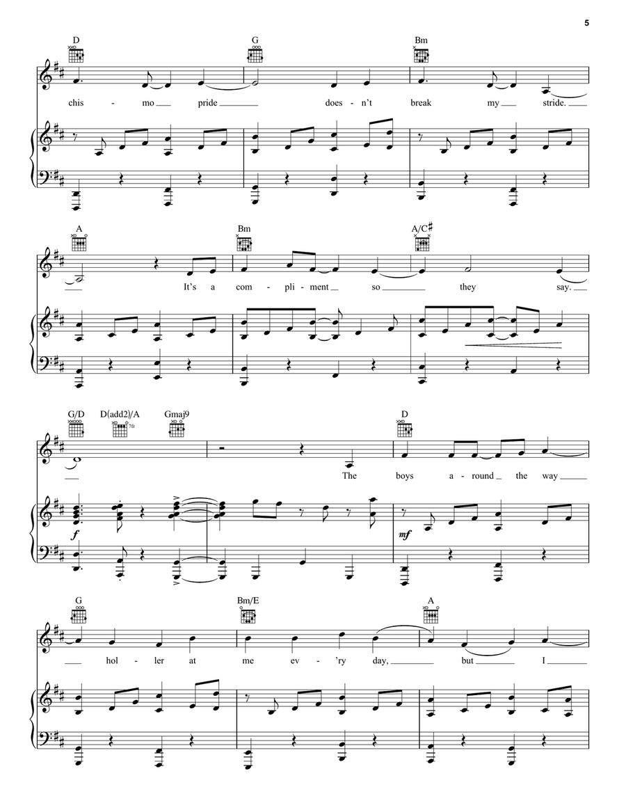 It Won't Be Long Now (from In The Heights: The Musical) Guitar scores gallery preview page 5