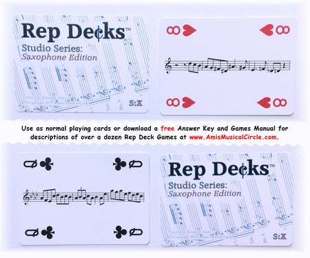 Rep Decks Studio Series: Saxophone Edition