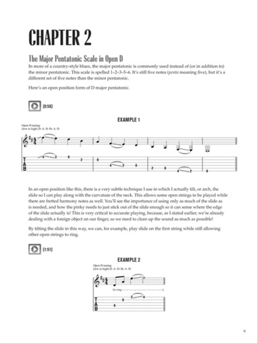Arlen Roth Teaches Slide Guitar Slide Guitar scores gallery preview page 4