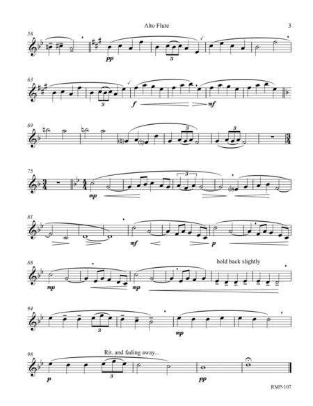 12 Great Flute Encores-alto flute part