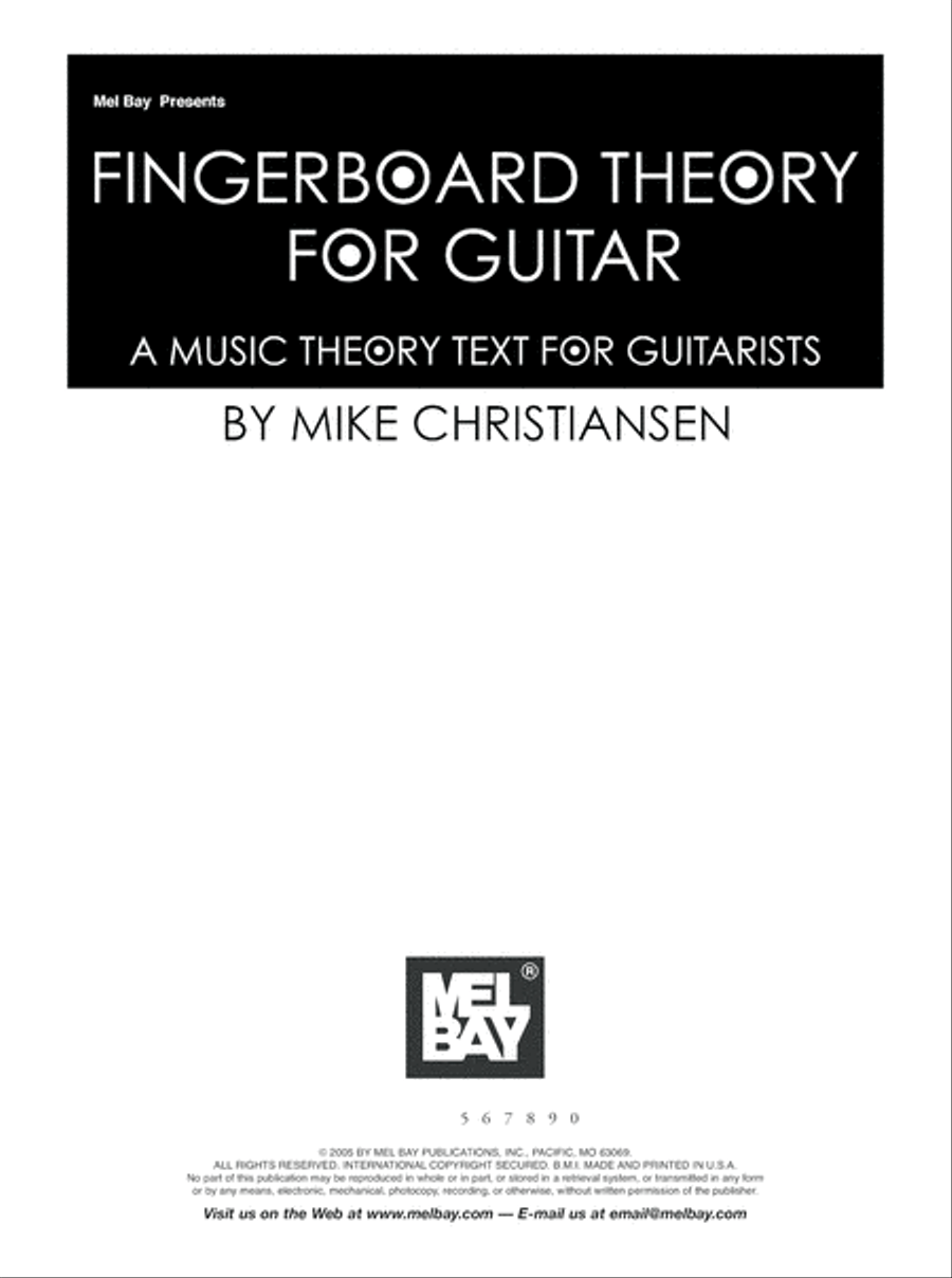 Fingerboard Theory for Guitar Guitar scores gallery preview page 7