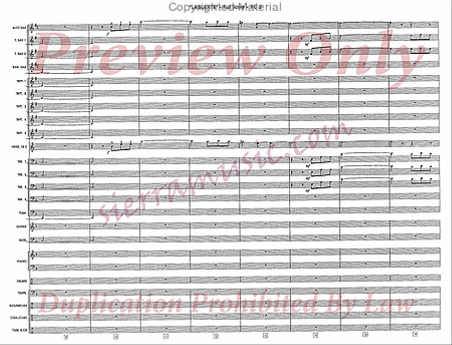 La Suerte De Los Tontos Jazz Ensemble scores gallery preview page 3