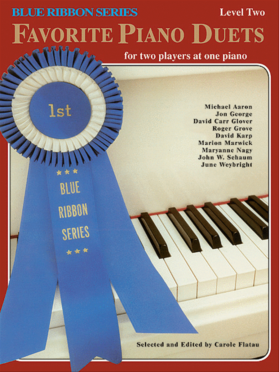 Blue Ribbon Favorite Piano Duets, Volume 1 Small Ensemble scores gallery preview page 1