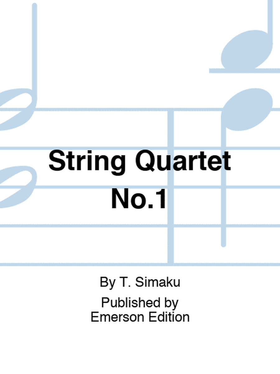 String Quartet No.1