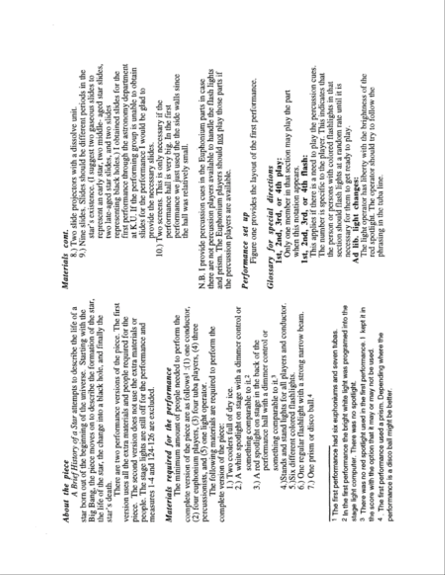 A Brief History of a Star Euphonium scores gallery preview page 4