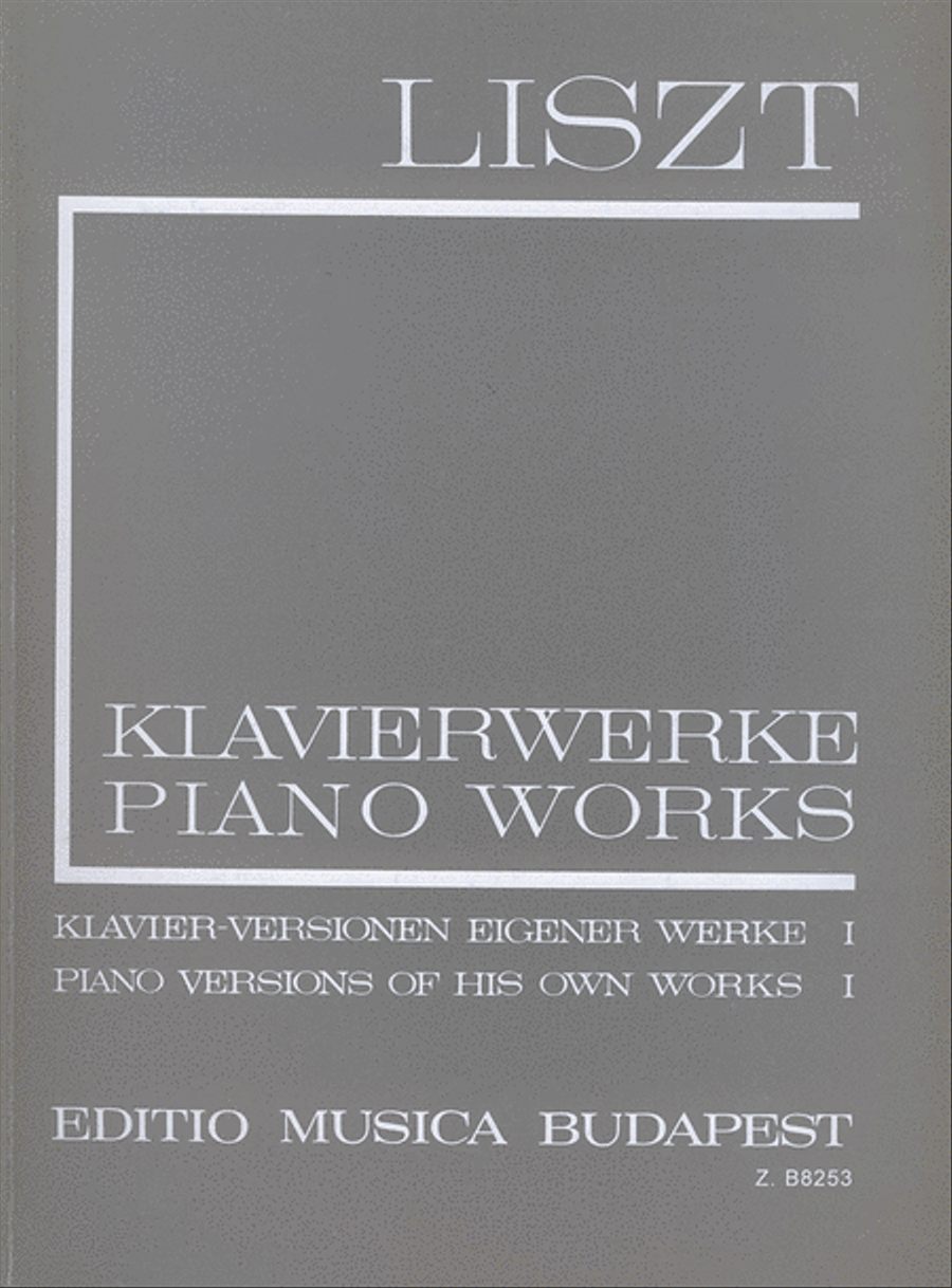 Klavierversionen 1 Eigener Werk Piano Solo scores gallery preview page 1