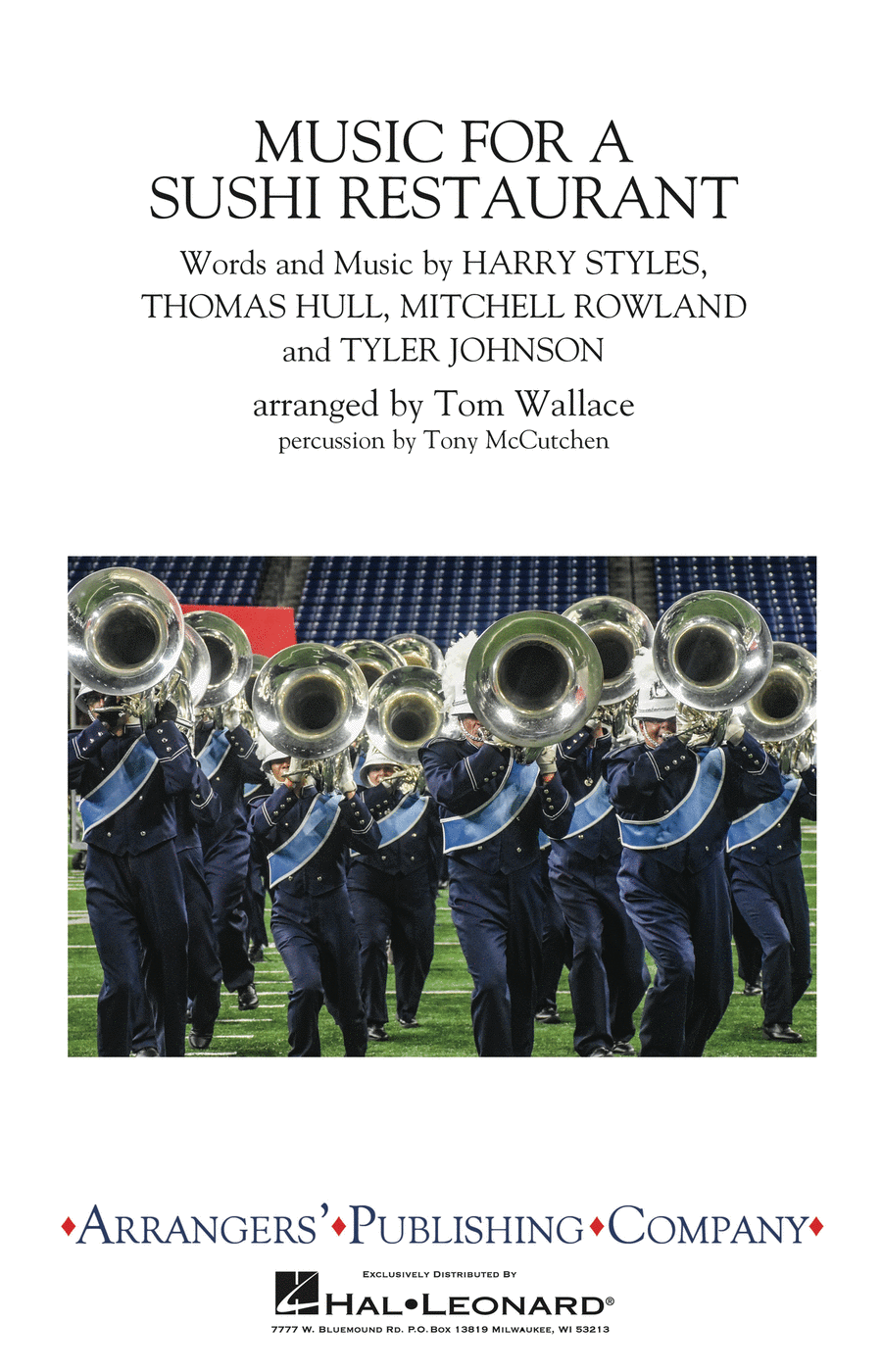 Music for a Sushi Restaurant Marching Band scores gallery preview page 1