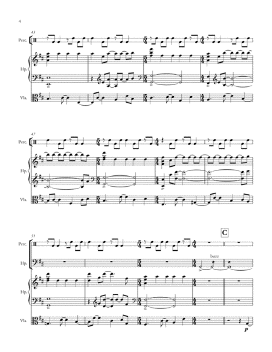 Under the Rug Small Ensemble scores gallery preview page 4
