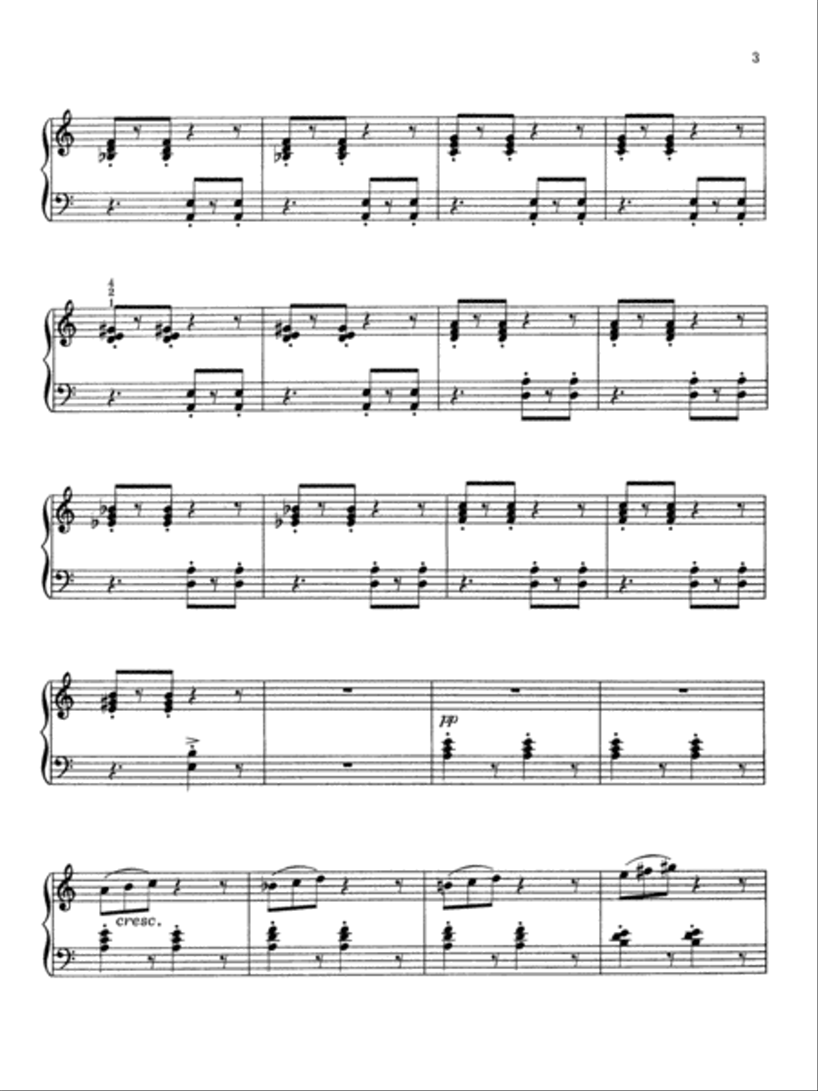 Graveyard Tarantella Piano Solo scores gallery preview page 3
