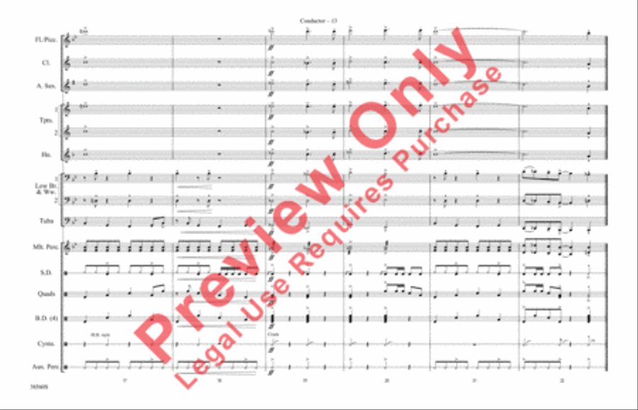 Shorties #18 Marching Band scores gallery preview page 14