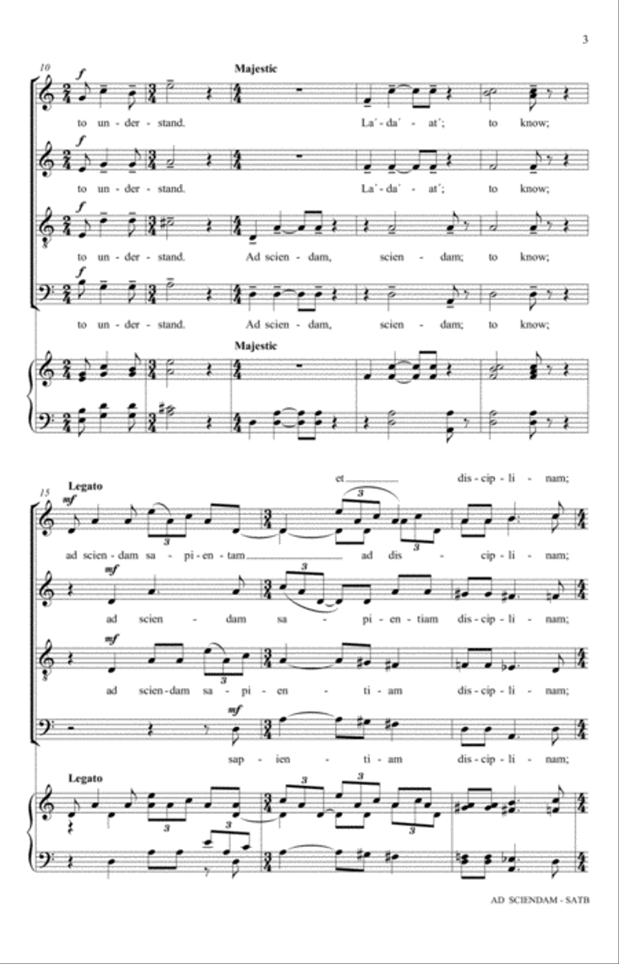 Ad Sciendam 4-Part scores gallery preview page 3