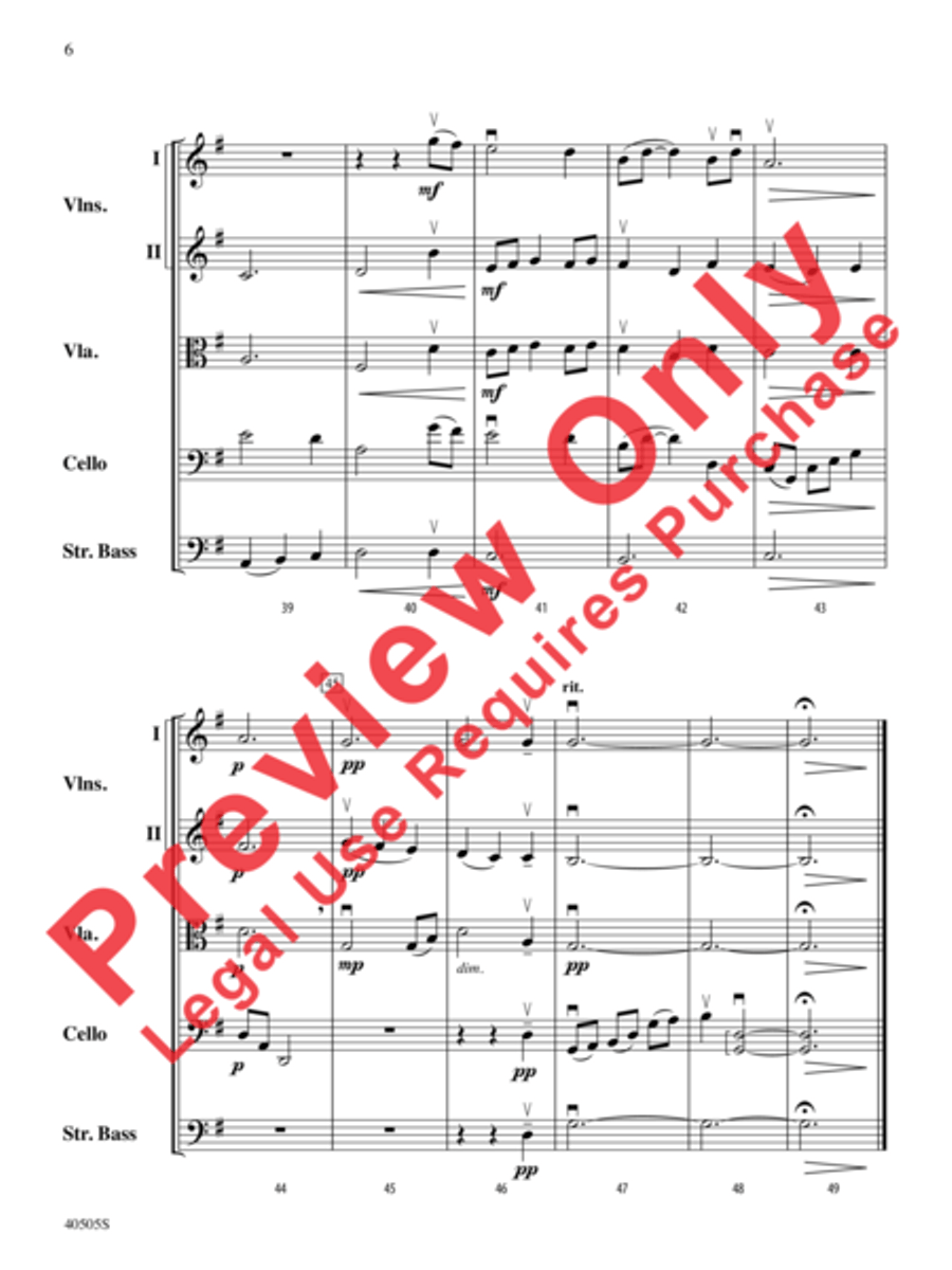 A Fiddler's Fancy String Orchestra scores gallery preview page 7