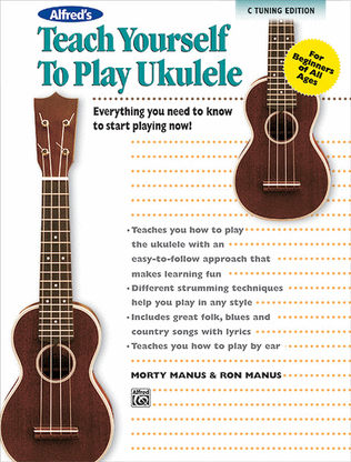 Alfred's Teach Yourself to Play Ukulele, C-Tuning