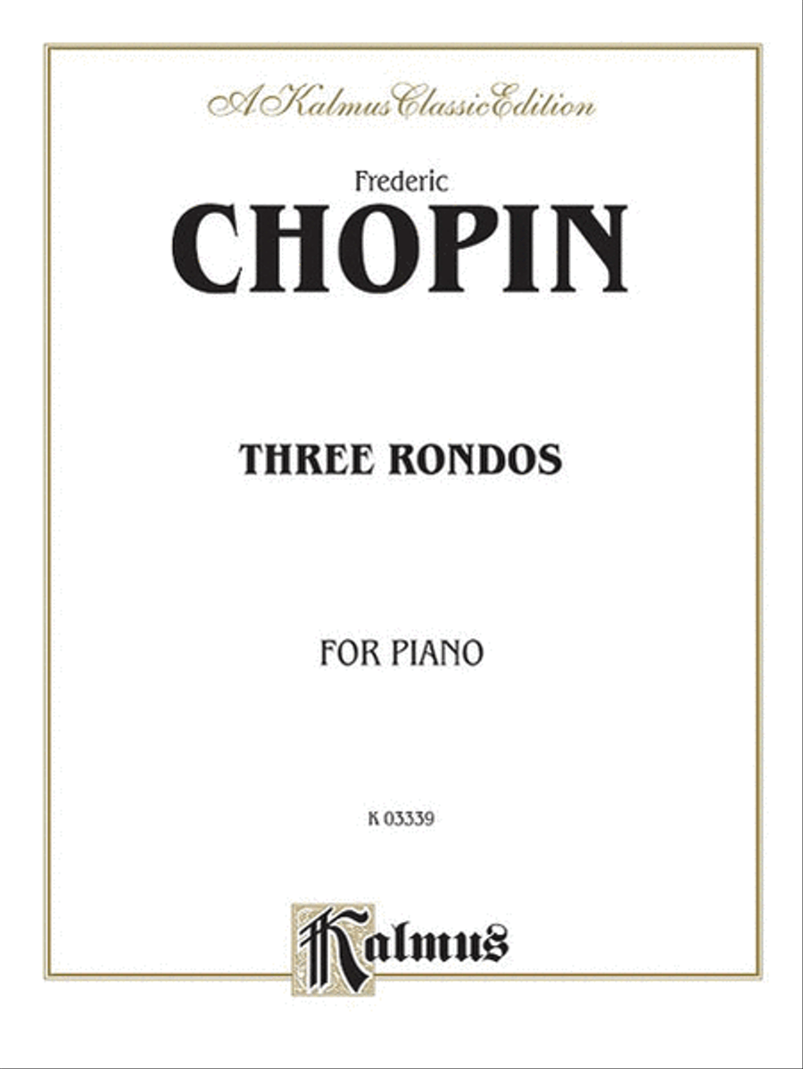 Rondos Piano Solo scores gallery preview page 1