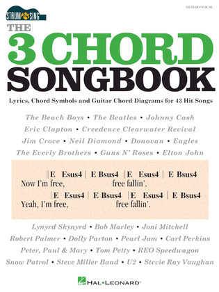 Book cover for The 3 Chord Songbook – Strum & Sing Guitar