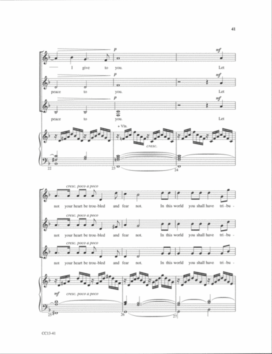 Small Choir Collection - Craig Courtney SSA SSA scores gallery preview page 5