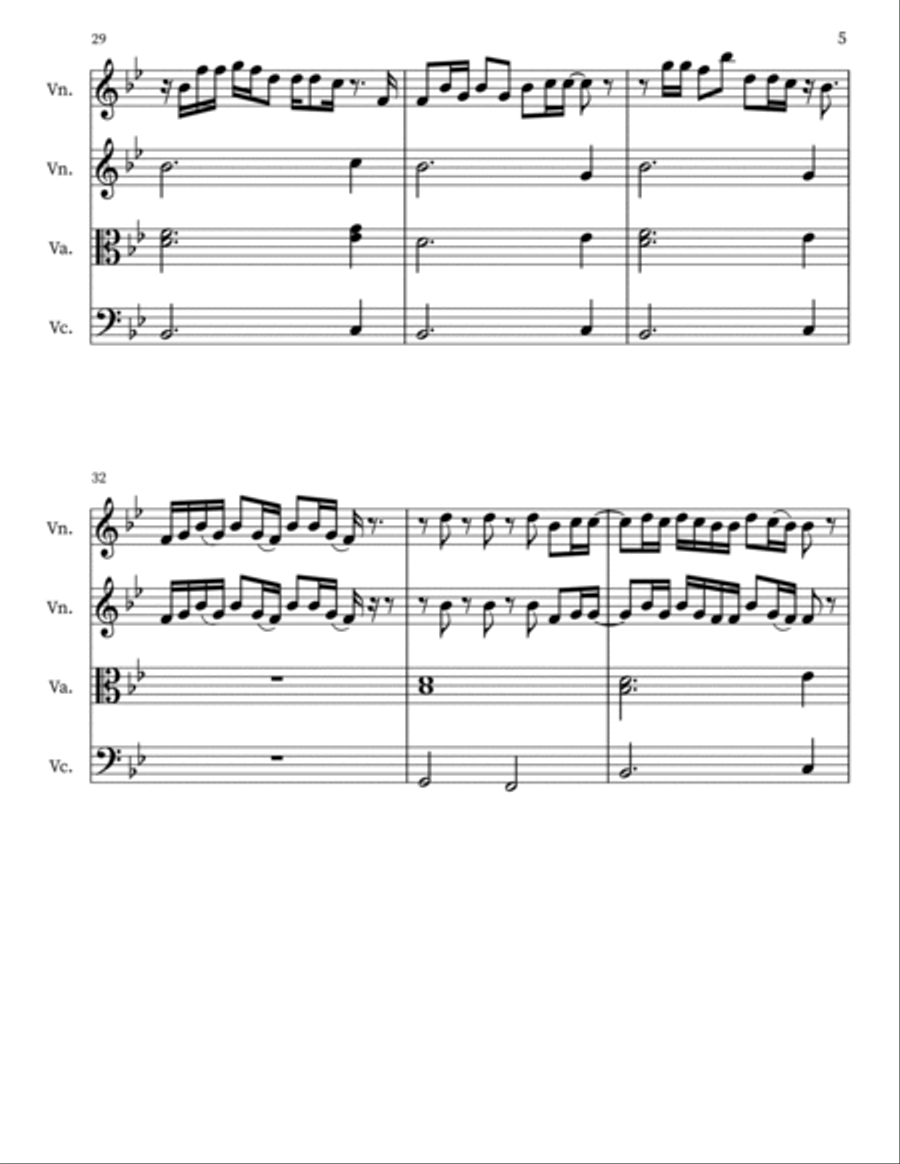 Work Song String Trio scores gallery preview page 5