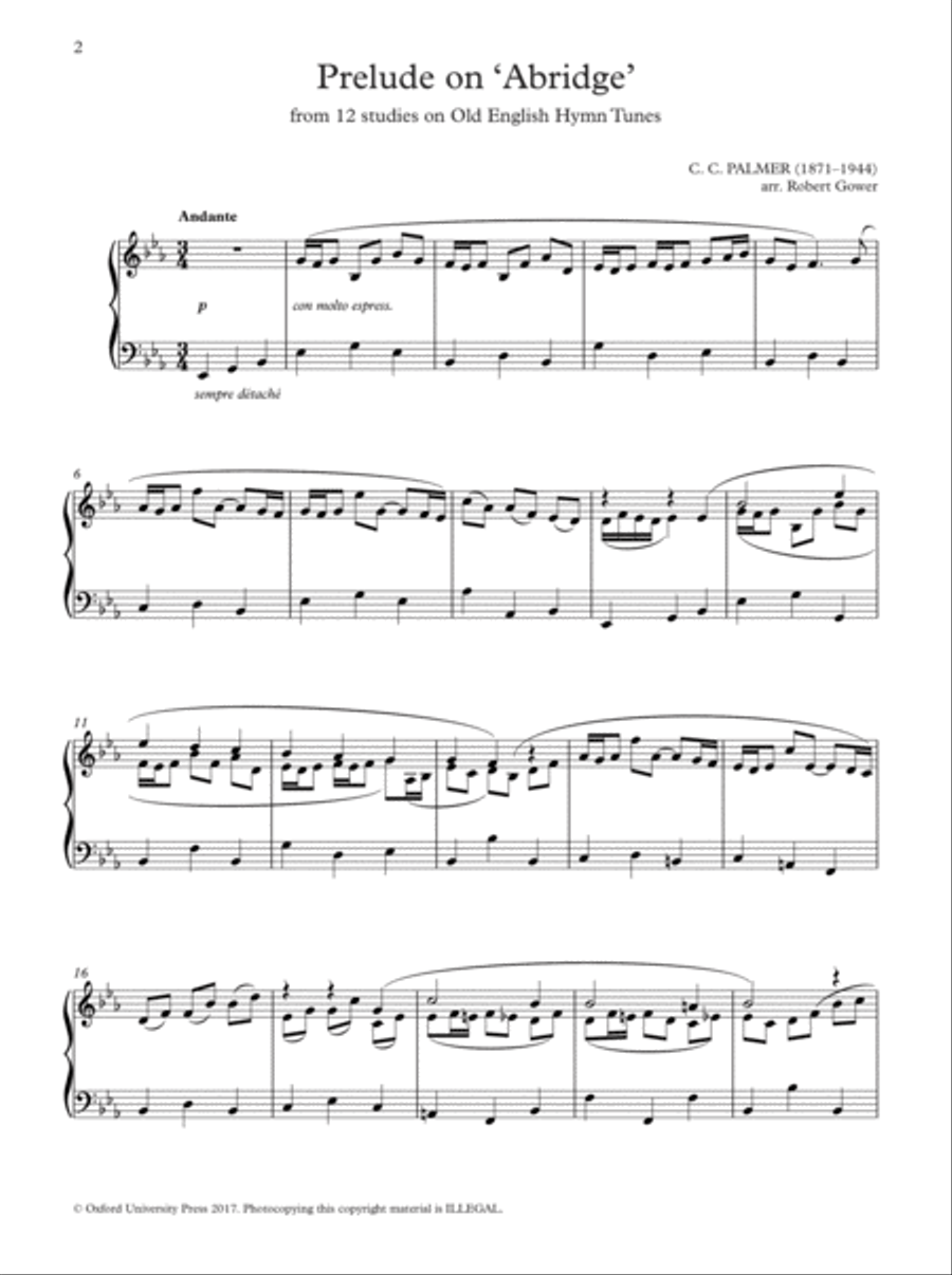 Oxford Book of Lent and Easter Organ Music for Manuals Organ Solo scores gallery preview page 2