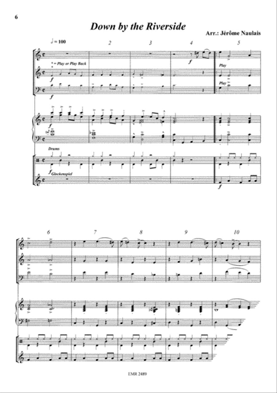 Album Volume 9 Brass Trio scores gallery preview page 4