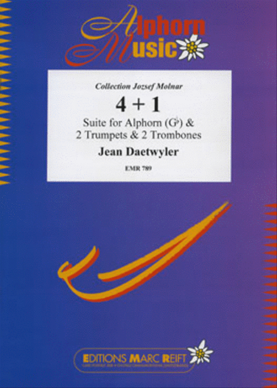 4 + 1 4 + 1 Trombone scores gallery preview page 1