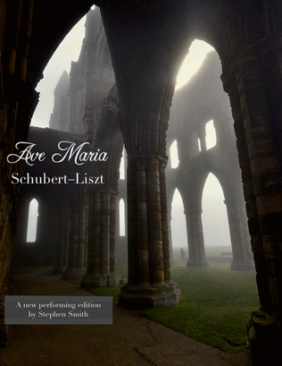 Book cover for Ave Maria (Schubert-Liszt), ed. Smith