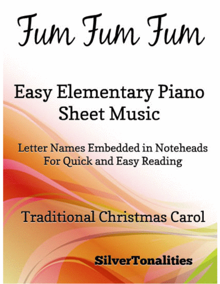Fum Fum Fum Easy Elementary Piano Sheet Music