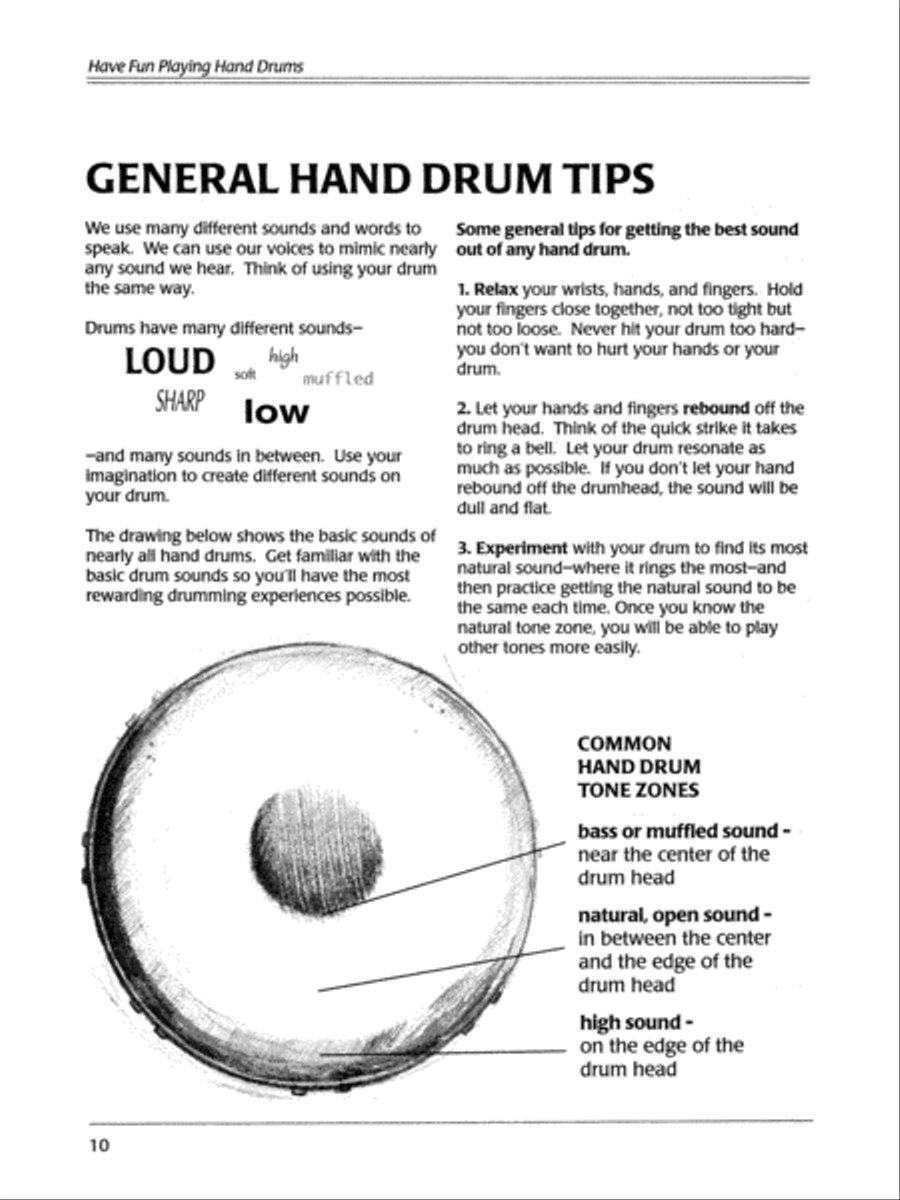 Ultimate Beginner Have Fun Playing Hand Drums for Bongo, Conga and Djembe Drums Drums scores gallery preview page 3