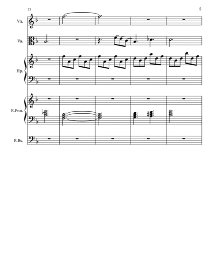 Michelle Concert Band scores gallery preview page 5