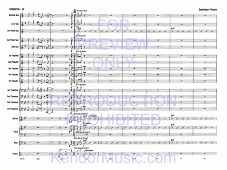 Conspiracy Theory Jazz Ensemble scores gallery preview page 16