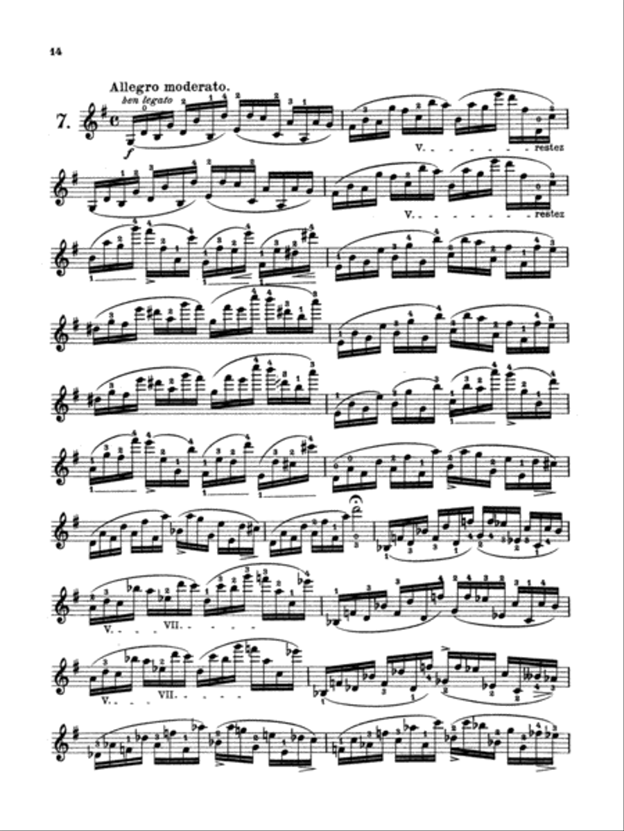 Dont: Etudes and Caprices, Op. 35 Part scores gallery preview page 1