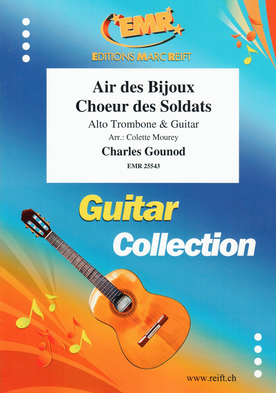 Air des Bijoux / Choeur des Soldats Trombone scores gallery preview page 1
