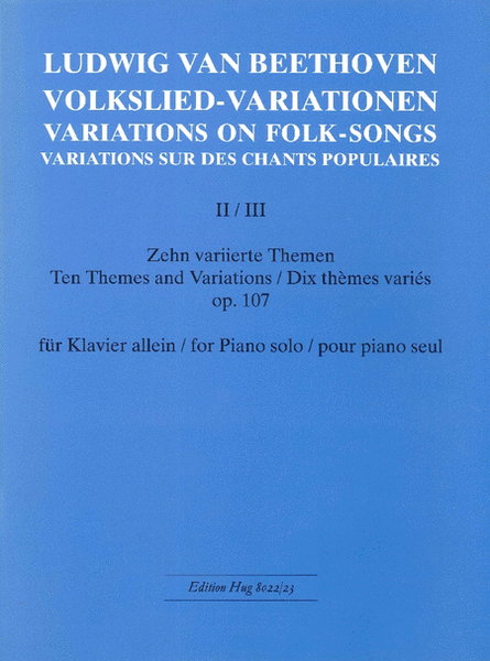 Volkslied-Variationen Vol. 2