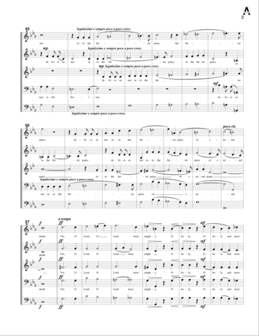 In the midst of life In the midst of life Brass Quintet scores gallery preview page 5