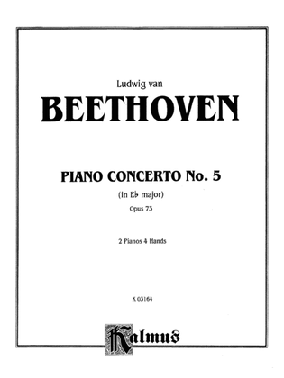 Book cover for Beethoven: Piano Concerto No. 5 in E flat Major, Opus 73