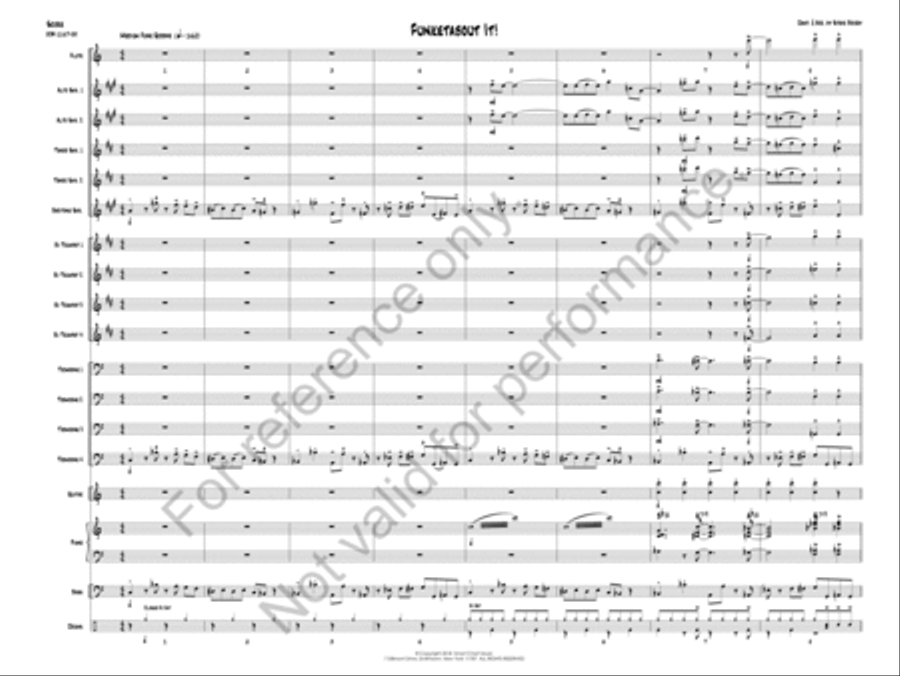 Funketabout It! Funketabout It! Jazz Ensemble scores gallery preview page 3