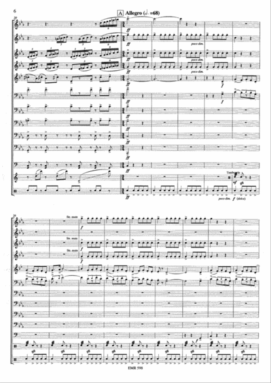 Don Quixote Rhapsody Brass Ensemble scores gallery preview page 6