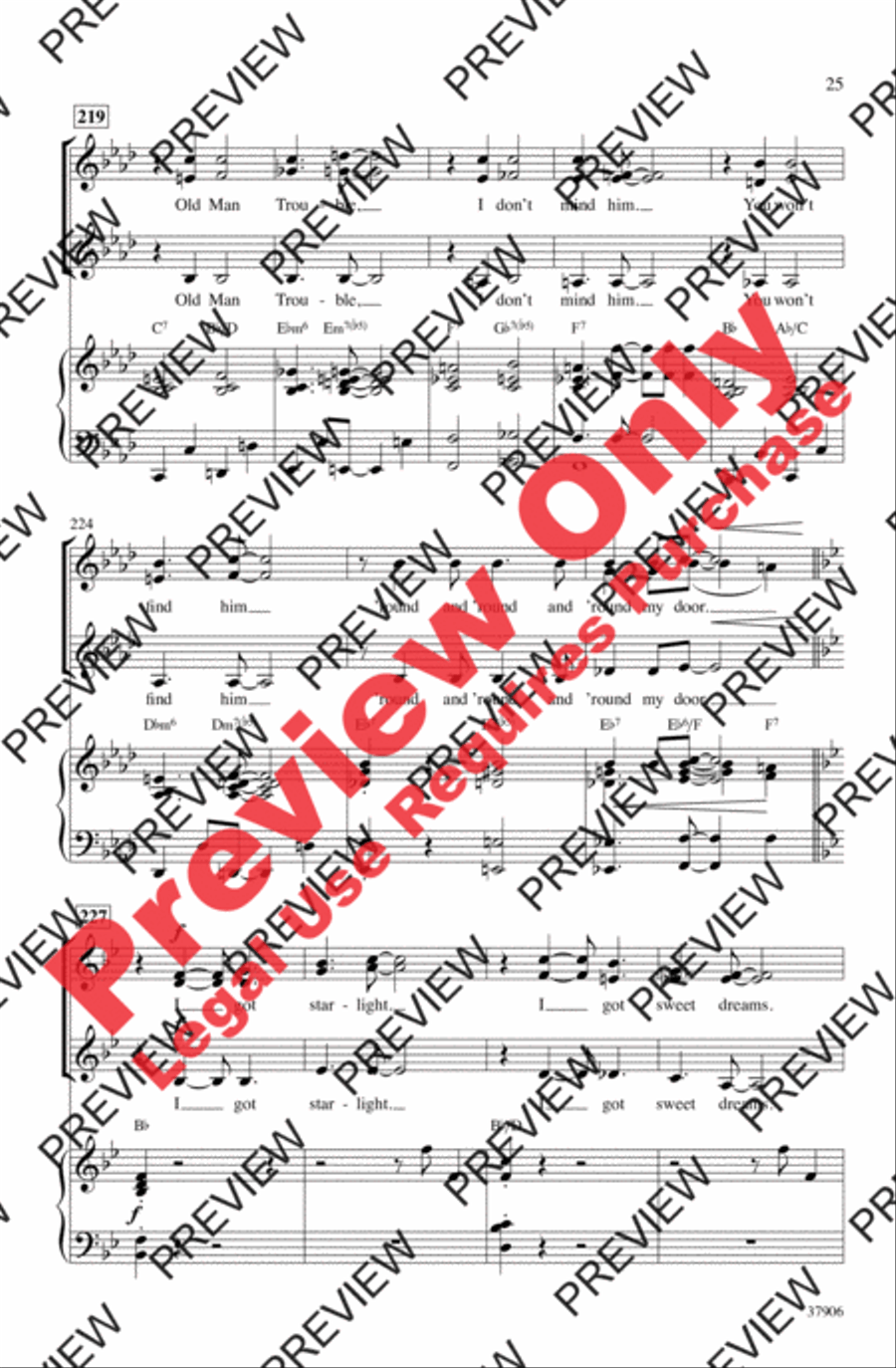 Who Could Ask for Anything More? Women's Choir scores gallery preview page 25