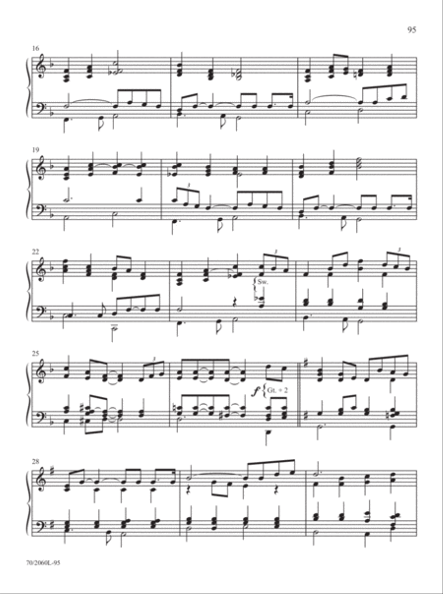 Easy Organ Library, Vol. 62 Organ Solo scores gallery preview page 56