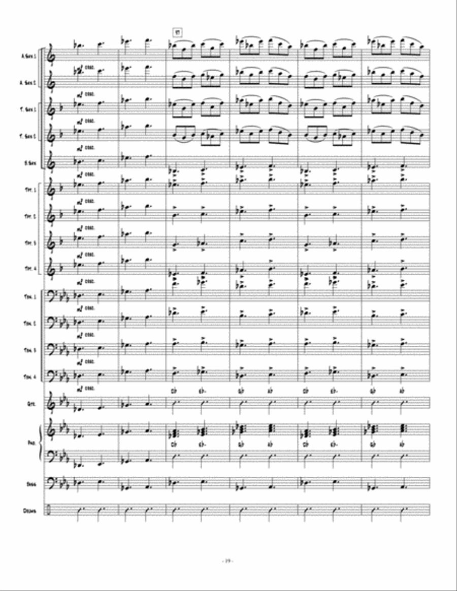 Speed Shift Speed Shift Jazz Ensemble scores gallery preview page 20