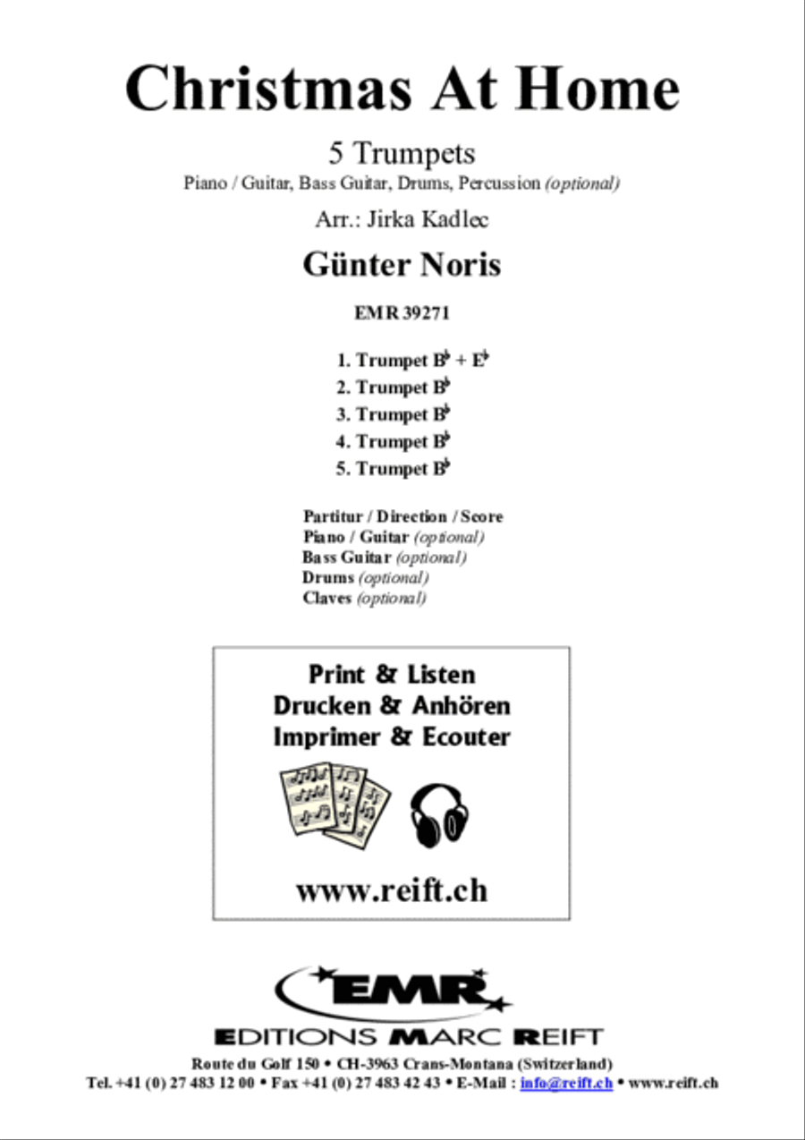 Christmas At Home Trumpet scores gallery preview page 2