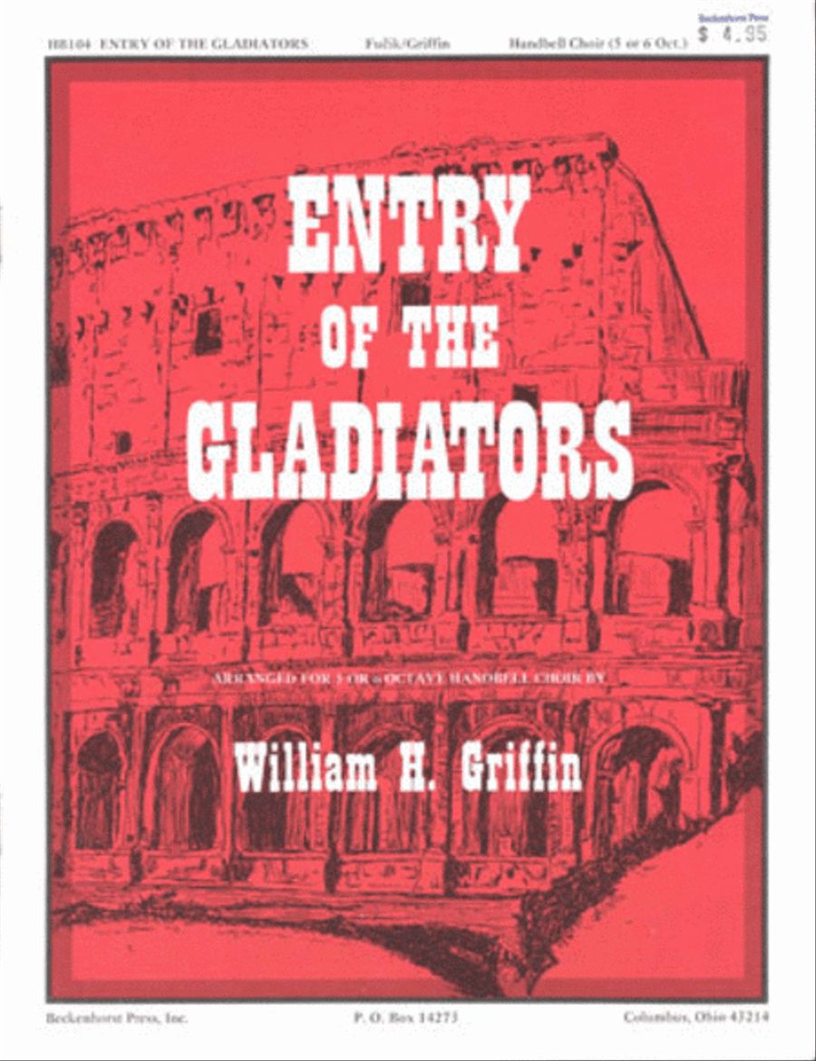Entry of the Gladiators Handbell Choir scores gallery preview page 1