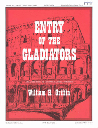 Book cover for Entry of the Gladiators