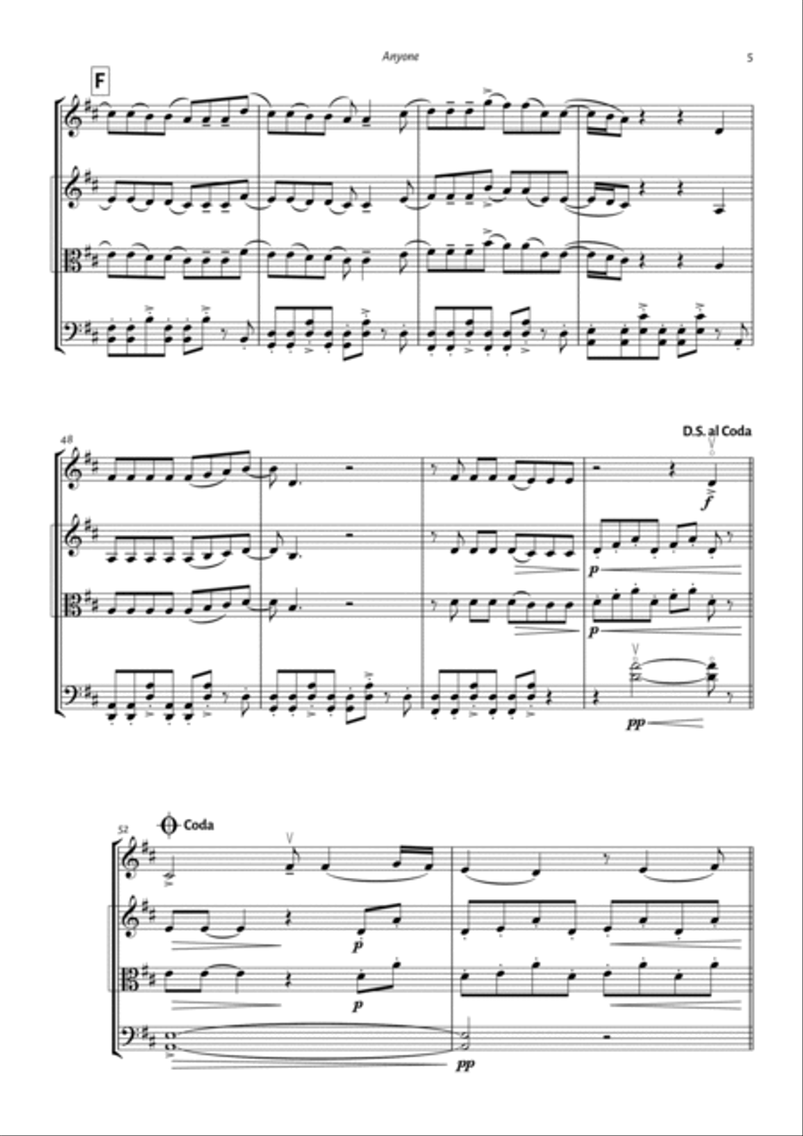 Anyone String Trio scores gallery preview page 5