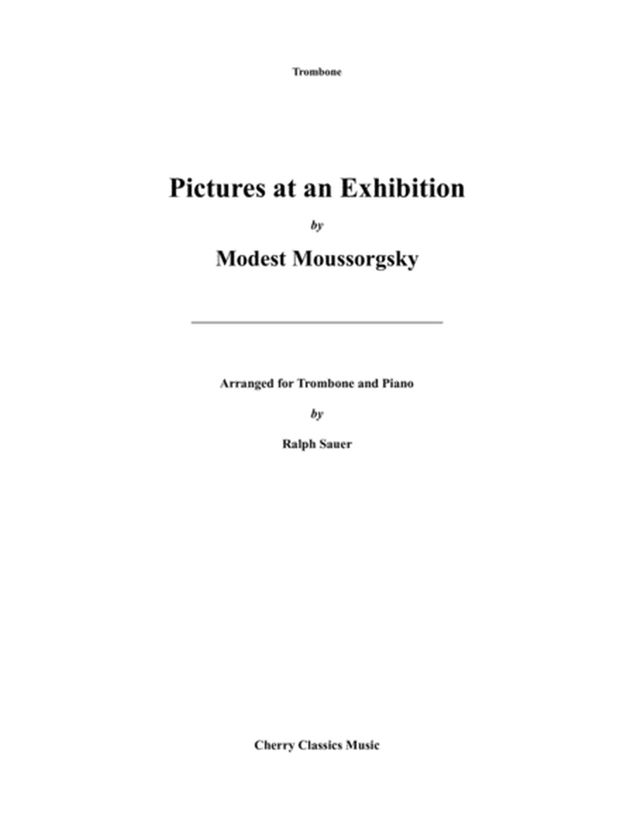 Pictures At An Exhibition for Trombone and Piano