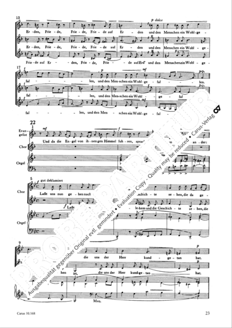 The Christmas Story (Die Weihnachtsgeschichte) SSA scores gallery preview page 26
