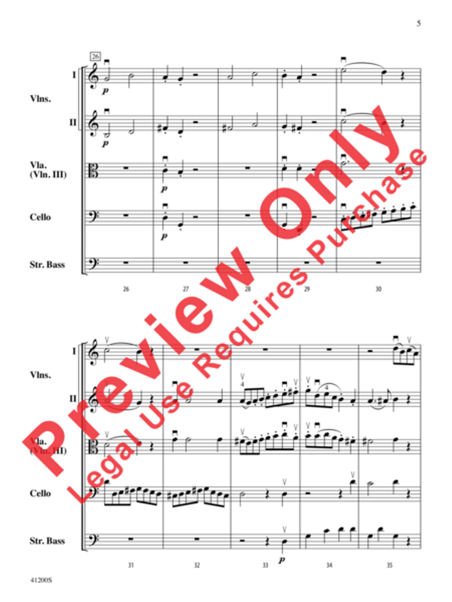 Allegro Molto String Orchestra scores gallery preview page 6