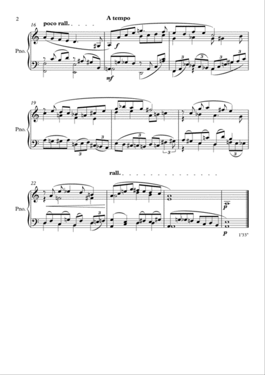 SONATINA nº1 For Piano Solo-Danilo Lamas Piano Solo scores gallery preview page 5