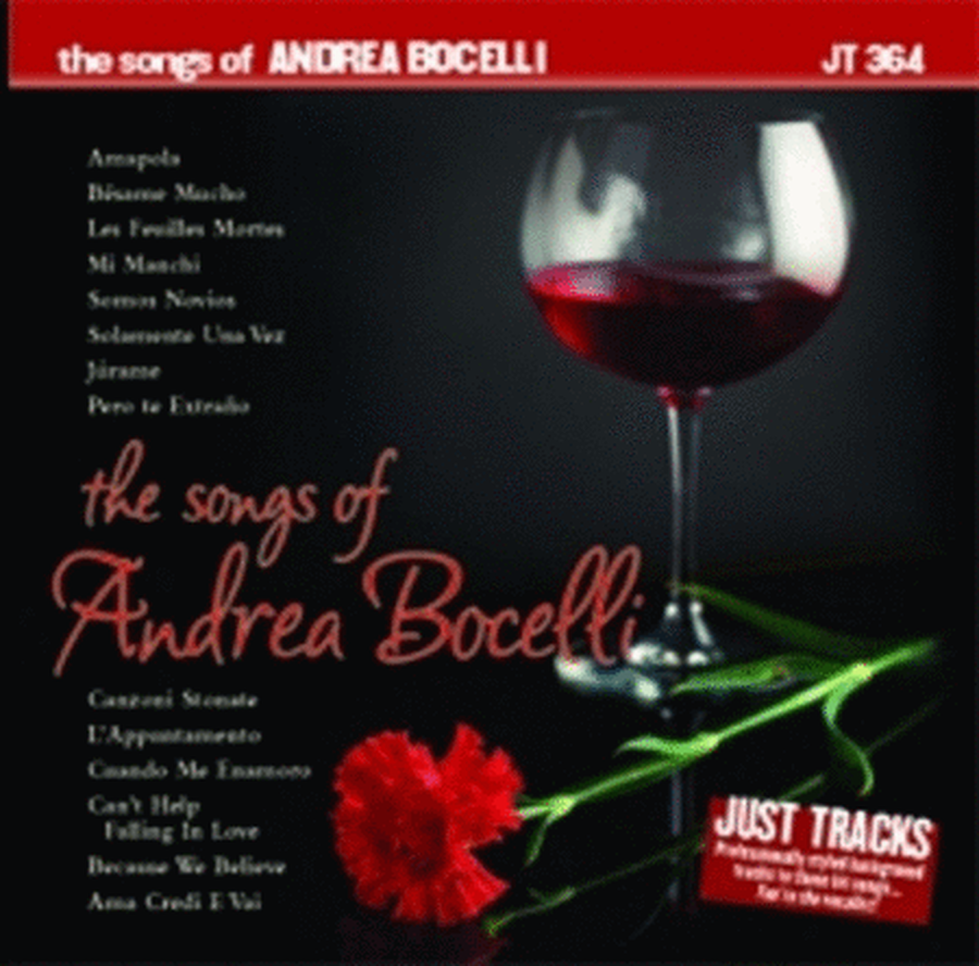 Sing The Hits Songs Of Andrea Bocelli Jtg