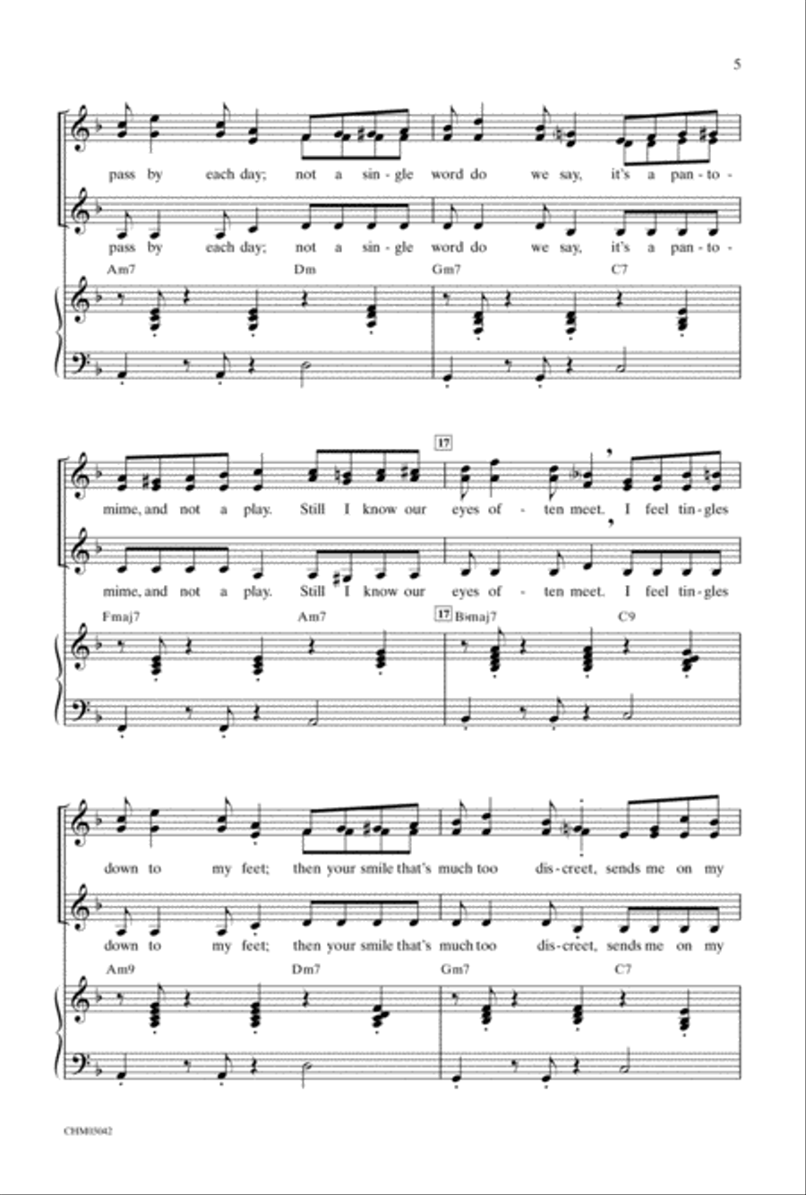 Take Five Women's Choir scores gallery preview page 4